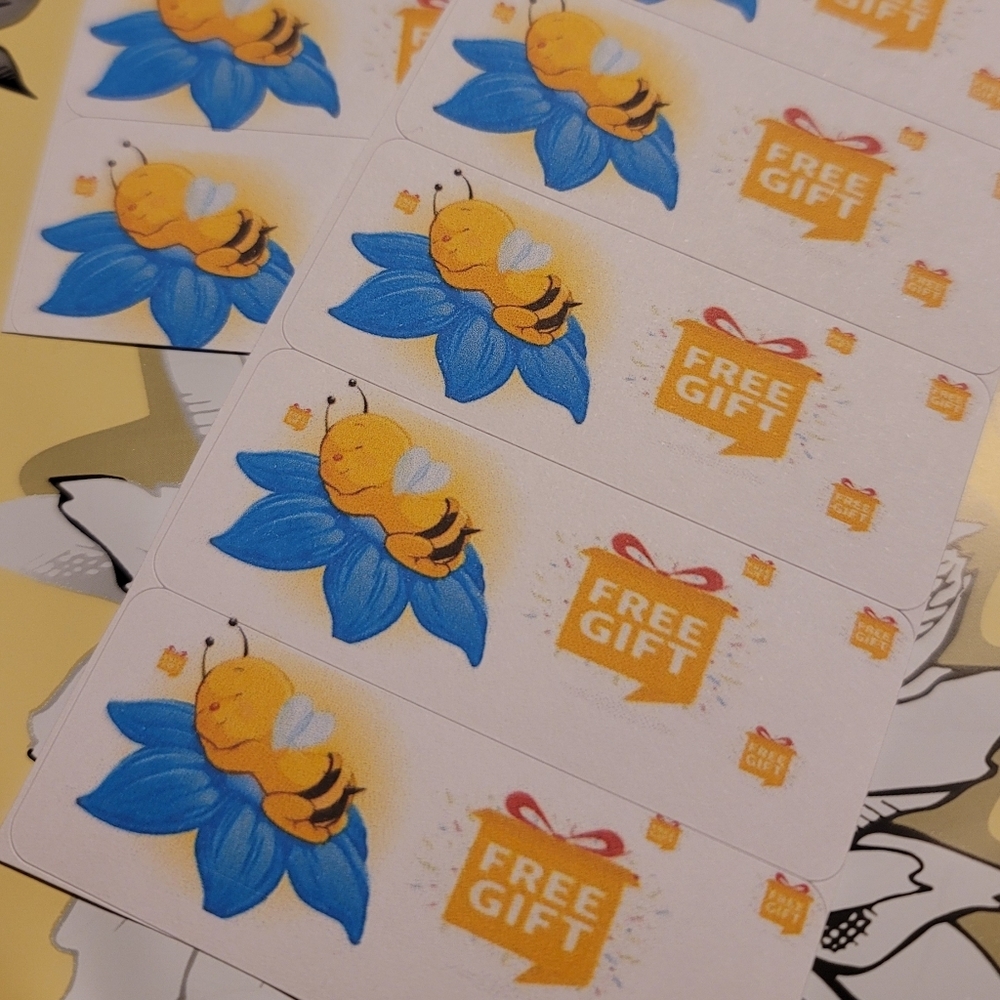 Beautiful bee Stickers - Picture 2 of 2